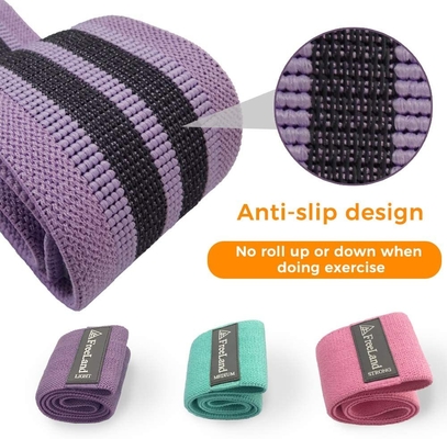 Hip Band Resistance Set Custom Logo Hip Circle Resistance Bands for Booty Glutes Hip Circle Bands