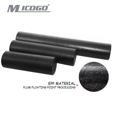 High Density EPP Foam Roller  Yoga Solid Mini Wholesale Customized 30 45 60 90 cm Massage Black logo Foam Roller Custom Design