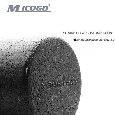 High Density EPP Foam Roller  Yoga Solid Mini Wholesale Customized 30 45 60 90 cm Massage Black logo Foam Roller Custom Design