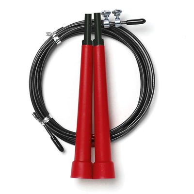 High Fast Speed Rope Jump Rope Skipping Rope for Fitness Black Bag Game Steel PVC Item Packing Adjustable Pcs Color Wire Feature