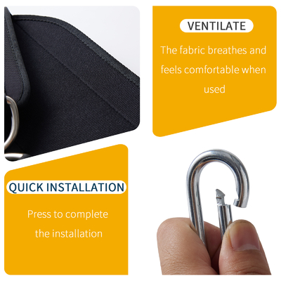 Upgraded Weightlifting Dipping Belt With Steel Chain Nylon Weight Lifting Gym Fitness Exercise Weighted Belt Pull up Deep Belt