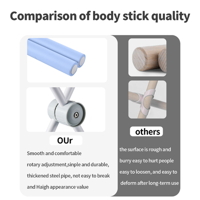 Multifunctional Open Back Stick Dance Open Shoulder Beauty Back Body Stick Training Correction Correct Hunchback Yoga Stick