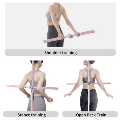 Fitness Adjustable Retractable Yoga Opening Body Stick Back Stretching Tool Posture Corrector Pole Stick Posture Corrector Stick