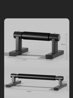Paralettes Stands Push up Bars Double Rod Trainer Sport Rack Wooden Push up Bracket Bars