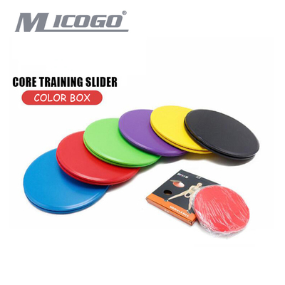 2PCS Sliding Slider Gliding Discs Indoor Exercise Plate Sliding Muscle Training Yoga Gliding