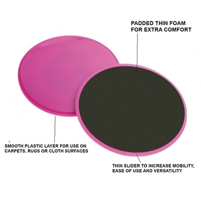 New Arrival Custom Logo Push up Floors Sliding Gym Pilates Gliders Fitness Workout Gliding Discs