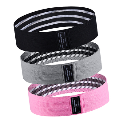 Customizable 3-Piece Resistance Bands Set  Rubber Booty Bands for Home Fitness Glute Leg Training Loop Equipment
