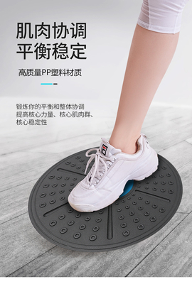 Hot Sell Wholesale Workout Yoga Pilates Training Adult Plastic PP PVC Fitness Professional Balance Board