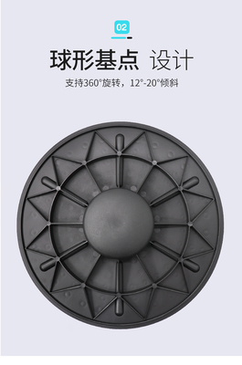 Workout Rotation Massage Stability Disc Round Plates Board Gym Waist Twisting Exerciser Yoga Balance Board