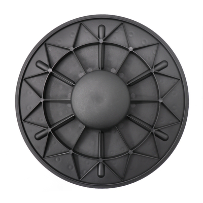 BSCI Factory Custom Logo 36cm Fitness Plastic Wobble Trainer Balance Board for Body Exercise