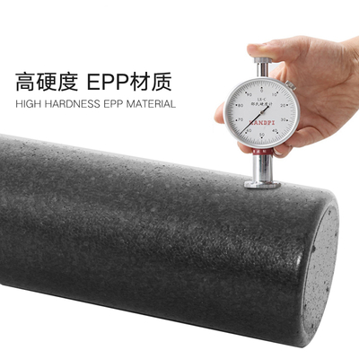 Wholesale Customized Mini Yoga Foam Roller High-Density EPP Solid 30 45 60 90 cm Black Logo Massage Sports Entertainment Custom