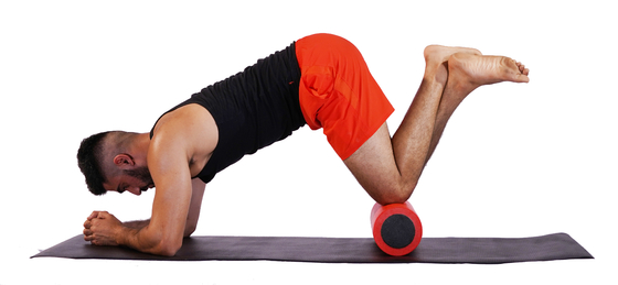 Customized Yoga Pilates Supplies EPP Foam Shaft Fitness Muscle Relaxer Black Solid Foam Roller