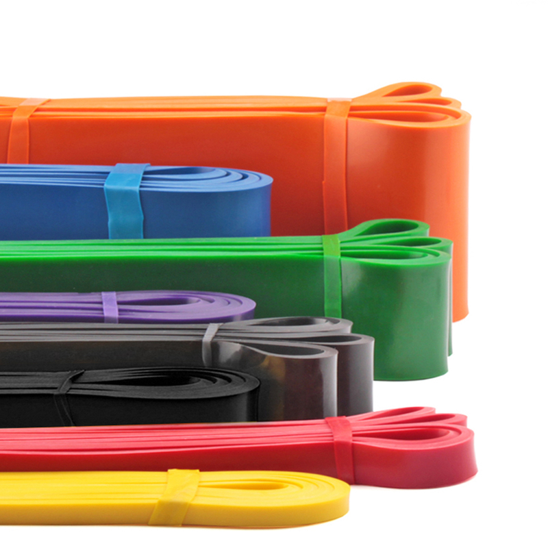 Micogo Manufacture TPE Material 2080*4.5*13/21/32/44 Loop  Resistance Bands Pull up Assist  Power Bands for Body Stretching