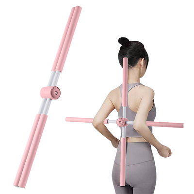 Fitness Adjustable Retractable Yoga Opening Body Stick Back Stretching Tool Posture Corrector Pole Stick Posture Corrector Stick