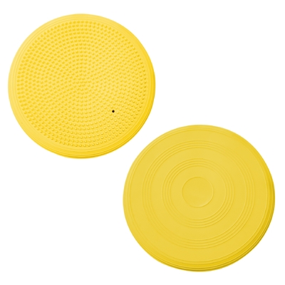 New Style Yoga Balance Pad Inflatable Stability Balance Disc Wholesale Fitness Yoga PVC Material Yoga Balance